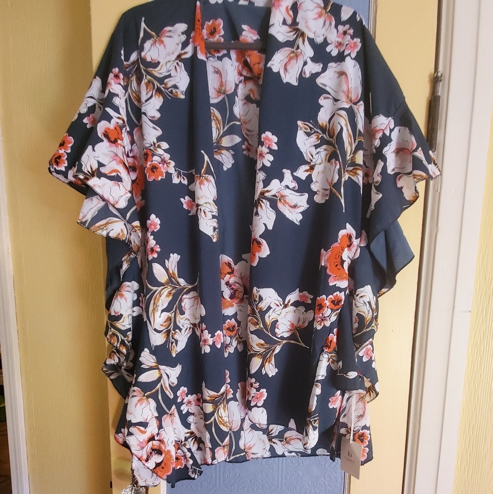 Floral kimono